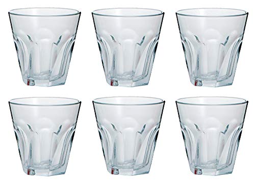 Set de 6 vasos de vidrio Gibraltar Twist 355 ml