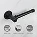 Jeasor Industrial Pipe Toilet Paper Holder, Retro Farmhouse Style Roll Tissue DIY Wall Mount Paper Holder Towel Racks, Save Space, No Rust, Heavy Hardware for Bathroom, Kitchen, Bedroom
