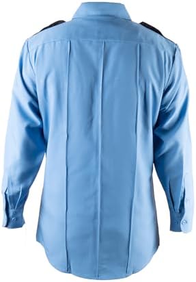 First Class 100% Polyester Two Tone Men's Uniform Shirt