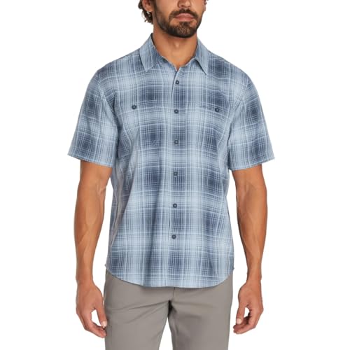 Orvis Men's UPF 30 Relaxed Fit Quick-Dry Short Sleeve Woven