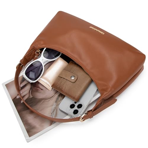 Image of Montana West MEDIUM Shoulder Purses for Women Crescent Hobo Bags Trendy Purses