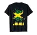 Jamaika Retro Vintage Aquarellfarben Sport Jamaika Flagge T-Shirt Vintage günstig Kaufen-Jamaika Retro Vintage Aquarellfarben Sport Jamaika Flagge T-Shirt