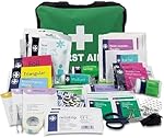 LEWIS-PLAST Kit de primeros auxilios Saco de prime...: Kit de primeros auxilios: el kit de primeros auxilios de Lewis-Plast contiene todos los elementos de seguridad y los accesorios esenciales que necesita para lesiones leves y emergencias. Sus tamaños lo hacen perfecto para su uso en oficinas, escuelas...