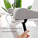 NEONMAN Chair Armrest Pads, Ergonomic Pressure-reducing Non-Slip Design Removable and Washable Comfortable and Durable, Suitable for All Chairs(Gray)