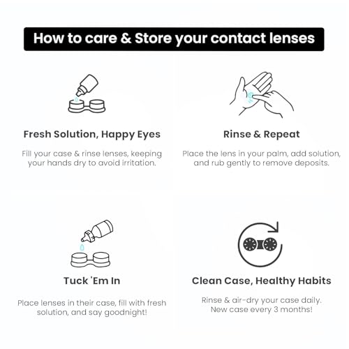 Aquacolor Monthly Disposable Colored Lenses with 0 Power - Mystery Hazel - (2 Lens/Box) - Image 5