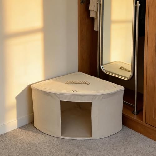 Panier d'angle triangulaire pour optimiser l'espace du salon moderne - 7