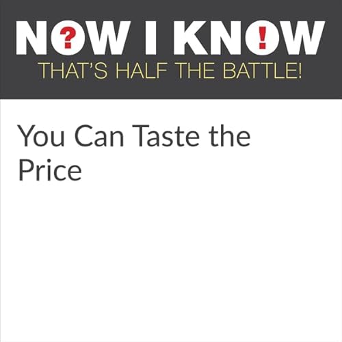 You Can Taste the Price Audiobook By Dan Lewis cover art