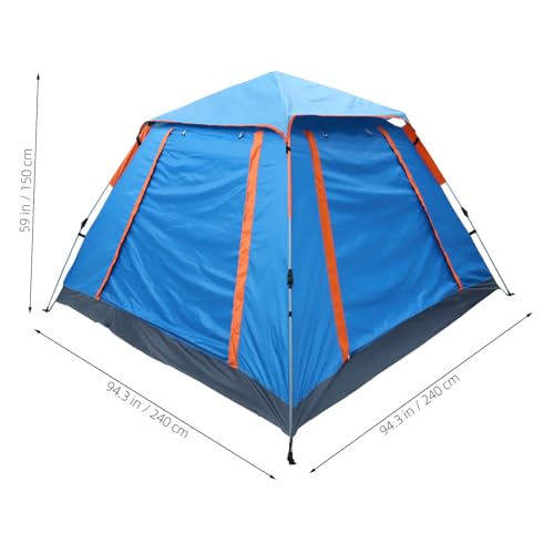 Carpa plegable de camping de tela Oxford espaciosa para 2 personas miniatura 2