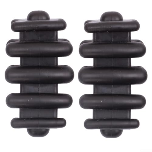 Allthingstore Lot de 2 amortisseurs de vibrations en caoutchouc pour stabilisateur Compatible avec les arcs de poulie avec écart entre les membres de 1,5 à 1,8 cm – vue 3