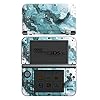 Design folie compatibel met Nintendo New 3DS XL Designskin Vinyl Stickers Glitter look Marmer Waterverf