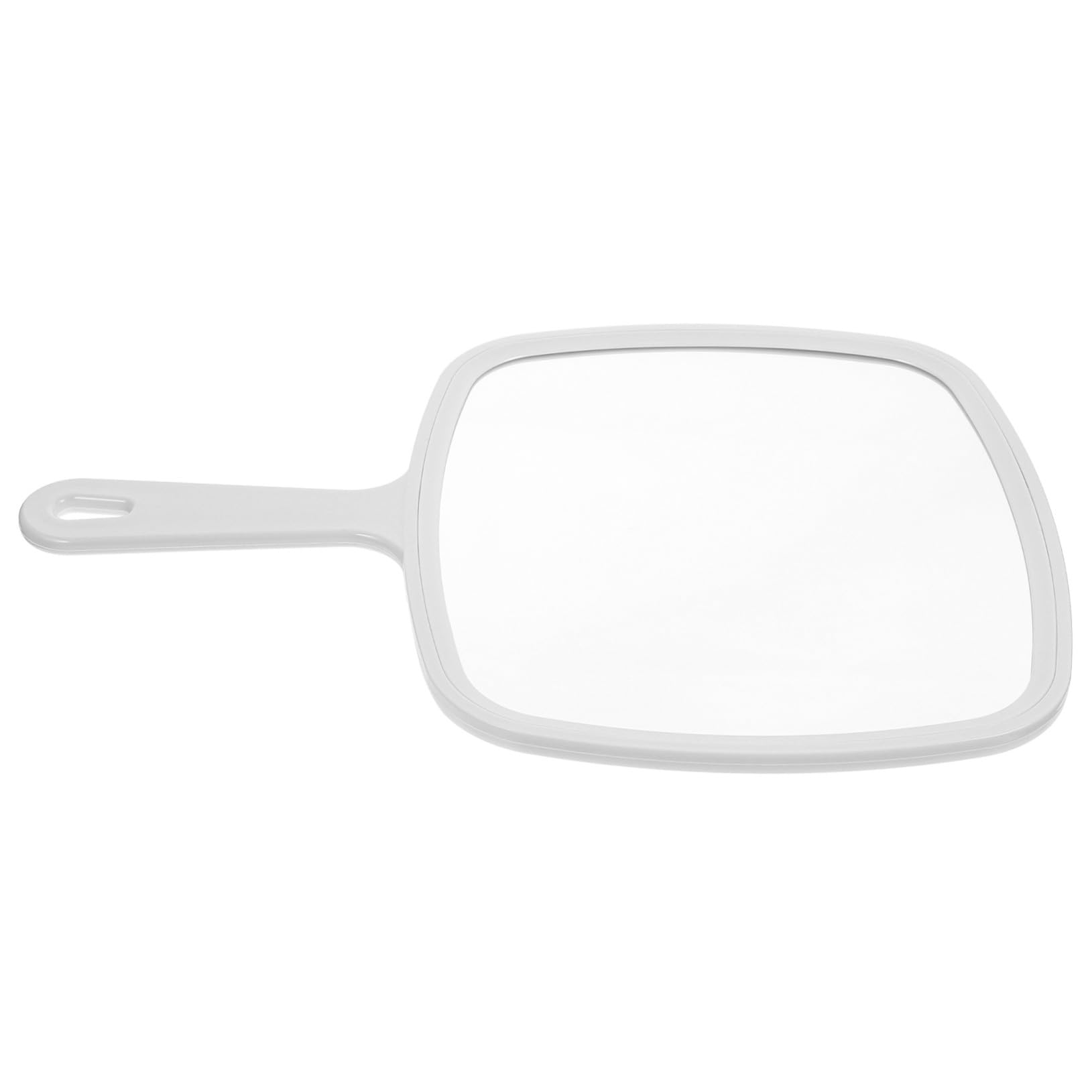 Miroir de poche blanc portable maquillage pour femmes et filles léger