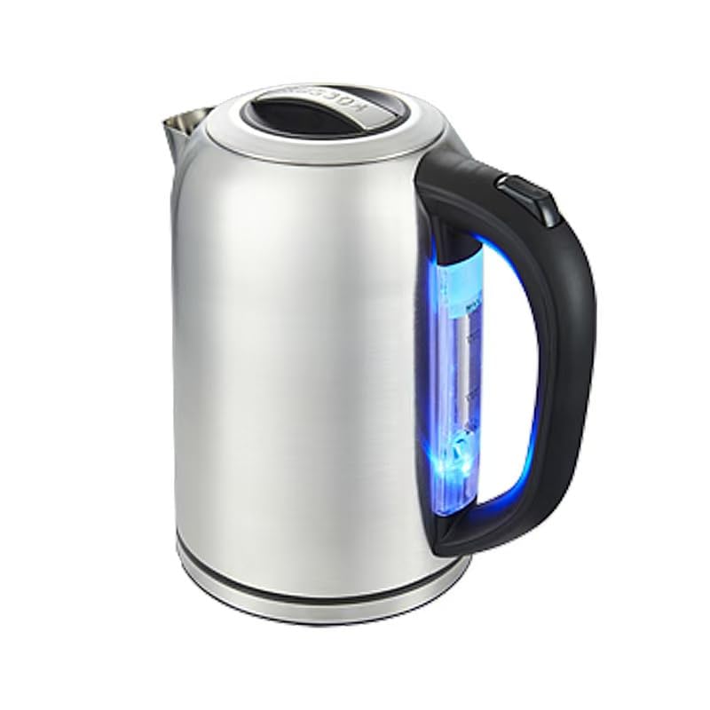 Hervidor eléctrico acero inoxidable 1.7L con apagado automático miniatura 1