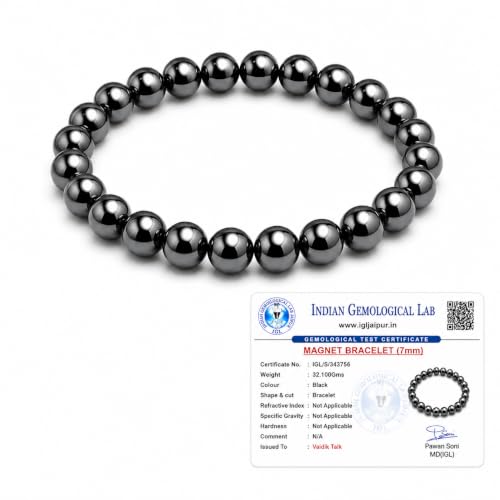 Image of Beaded Bracelet for Men & Women | Stretchable Handmade Prayer Meditation Yoga Wrist Bracelet | Stylish Everyday Wear | Free Size