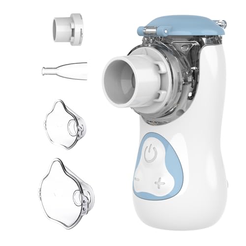FEELLIFE Inhalationsgerät für Kinder & Erwachsene – Leiser Inhalator für Babys – Tragbar, leicht & effektiv bei Atemwegserkrankungen...