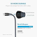 Anker USB C Charger Cable, PowerLine+ USB-C to USB 3.0 charger cable (6ft/1.8m), High Durability Type C Braided Charging Cable Compatible with Samsung Galaxy S10, S9, Huawei P10, P9, Sony XZ, HTC 10 - Image 2