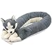 Produktbild MAGZO Türstopper 91,4 cm, Geräuschblocker für Untertür, niedlicher Husky Hund Zugluftstopper, reduziert Lärm, Staub, Energie, kaltes Wetter, Windstopper