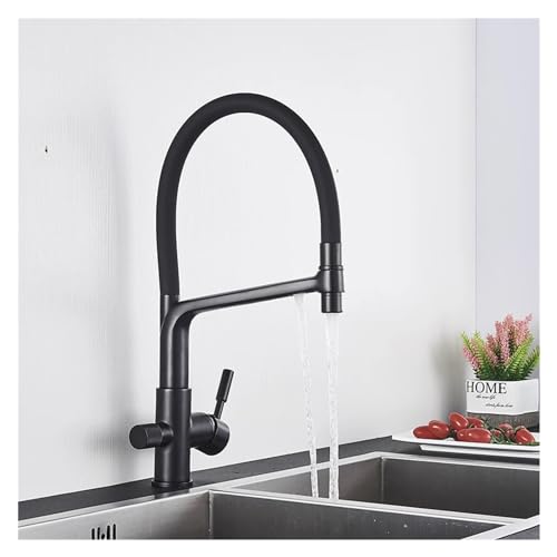 Robinet en laiton contre le calcaire avec option eau pure