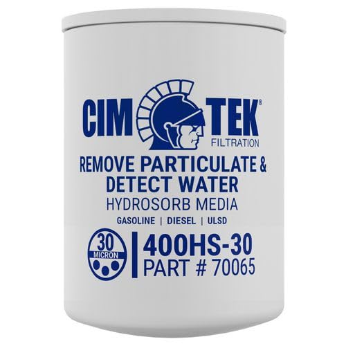 Replacement Spin-on Fuel Filter Compatible with 70065 / CIM-TEK (2-Pack)