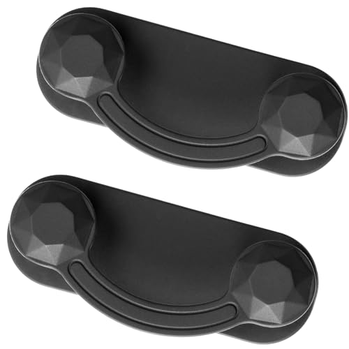 2 Pcs Magnetic Eyeglass Holder for Shirt, Magnetic Eye Glass Holder with Clip, Strong Magnetic Name Badge Holder, Stylish Glasses Accessories for Women, Gifts for Mom and Dad