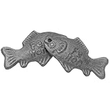 SAFIGLE 2 Piezas Pescado para Cocinar Hierro Utensilios de Cocina Refuerzo de Hierro Suplemento Natural Veganos Embarazadas