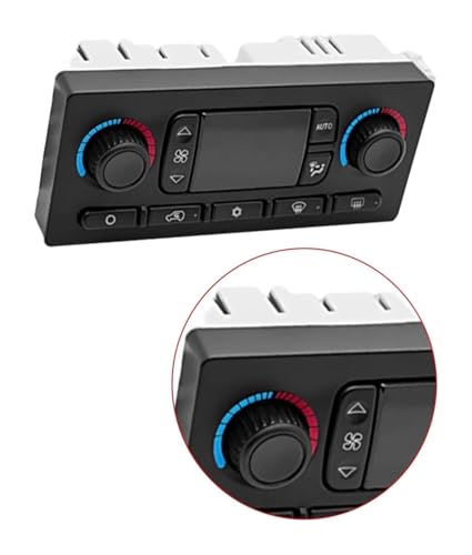 Commande HVAC Cadillac Escalade 2003-2006 panneau chauffage ABS 15832311 - 6