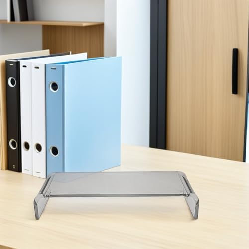 Rehausseur d'écran d'ordinateur en acrylique premium SECFOU haute résistance - 8