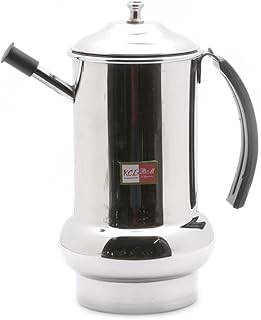 KCL Stainless Steel - Glamour Oil Dispenser with Nozzle | Perfect for Olive Oil, Canola Oil, Ghee & Vinegar | Leak Proof & Easy Flow | Drip Free Spout | 1000 ML Capacity | Must Have Kitchen Essential-picture-21