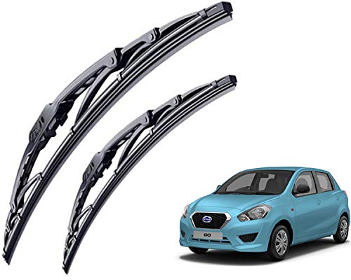 Image of WolkomHome High Performance OE Car Wiper Blade Replacement set of 2 Pc Right 24 inch for Datsun Go