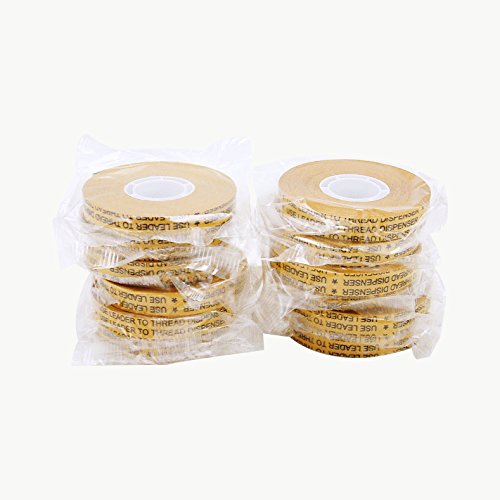 JVCC ATG Tape [Acid Neutral] (ATG-7502): 1/2 in. x 36 yds. (Clear Adhesive on Gold Liner) [12 Pack]