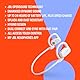 JBL Soundgear Sense, Wireless Bluetooth Open-Ear Headphones, Waterproof with Comfortable Fit, in White
