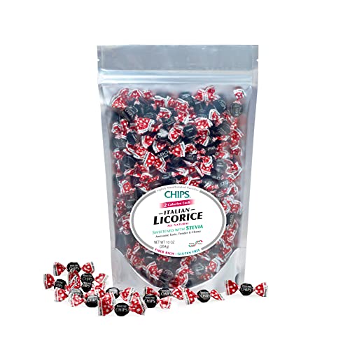 CHIPS Licorice Classic Italian Throat Pastilles