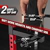 Mikolo Power Cage, 2000LB Power Rack with Independent Dual Pulley System, Multi-Function Home Gym Workout Machine for Cable Crossover