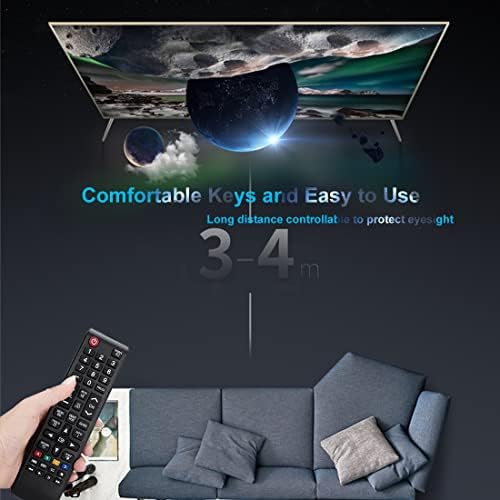 Universal Remote Control for Samsung Remote Control,Samsung Remote Controls for Smart TV LCD LED HDTV 3D TVs,Samsung TV Remote Control Replacement Compatible With All For Samsung TV Remote models