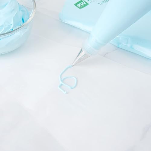 Miniatura 5 de Restaurantware Pastry Tek Punta de tubería, 1 punta redonda redonda para glaseado  #2, resistente a la corrosión, punta de glaseado de acero