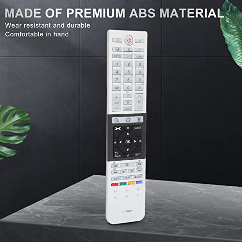 Controle remoto, controle remoto de substituição universal compatível com Toshiba CT 90430 CT 90429
