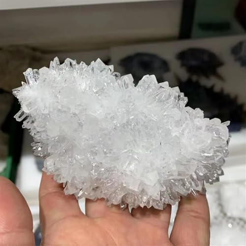 Cristal de cuarzo blanco en drusa selecta de 450-500g 3