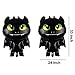 How to Train Your Dragon Toothless Light Fury Balloons Birthday Supplies Set, Kids Birthday Christmas Decoration Party Supplies