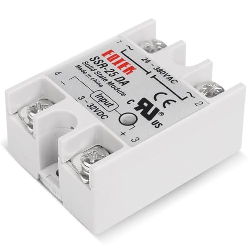 Relais statique SSR interrupteur sans contact anti court-circuit 40A 60A