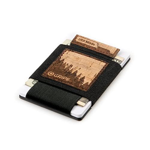 GRIP6 Wallet for Men and Women: Sleek, Durable, Slim Minimalistic Wallet with RFID-Blocking Technology, Made in the USA, Aluminum Body3