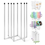 【SéChez Plus, Plus Vite】Utilisez Ceci Egouttoir Biberon éGouttoir Biberon, Fini Les ProblèMes De Place ! Ce Support à Biberons Pliable Peut Accueillir Jusqu'à 8 Biberons Ou Tasses à La Fois. Les Tiges Hautes De 28 Cm En Acier Inoxydable Maintiennent Chaque Biberon Droit Pour Une Circulation D'Air Optimale, Permettant Ainsi à Tout – Des Biberons Aux Verres – De SéCher Plus Rapidement, Plus Proprement Et De ManièRe Plus HygiéNique.