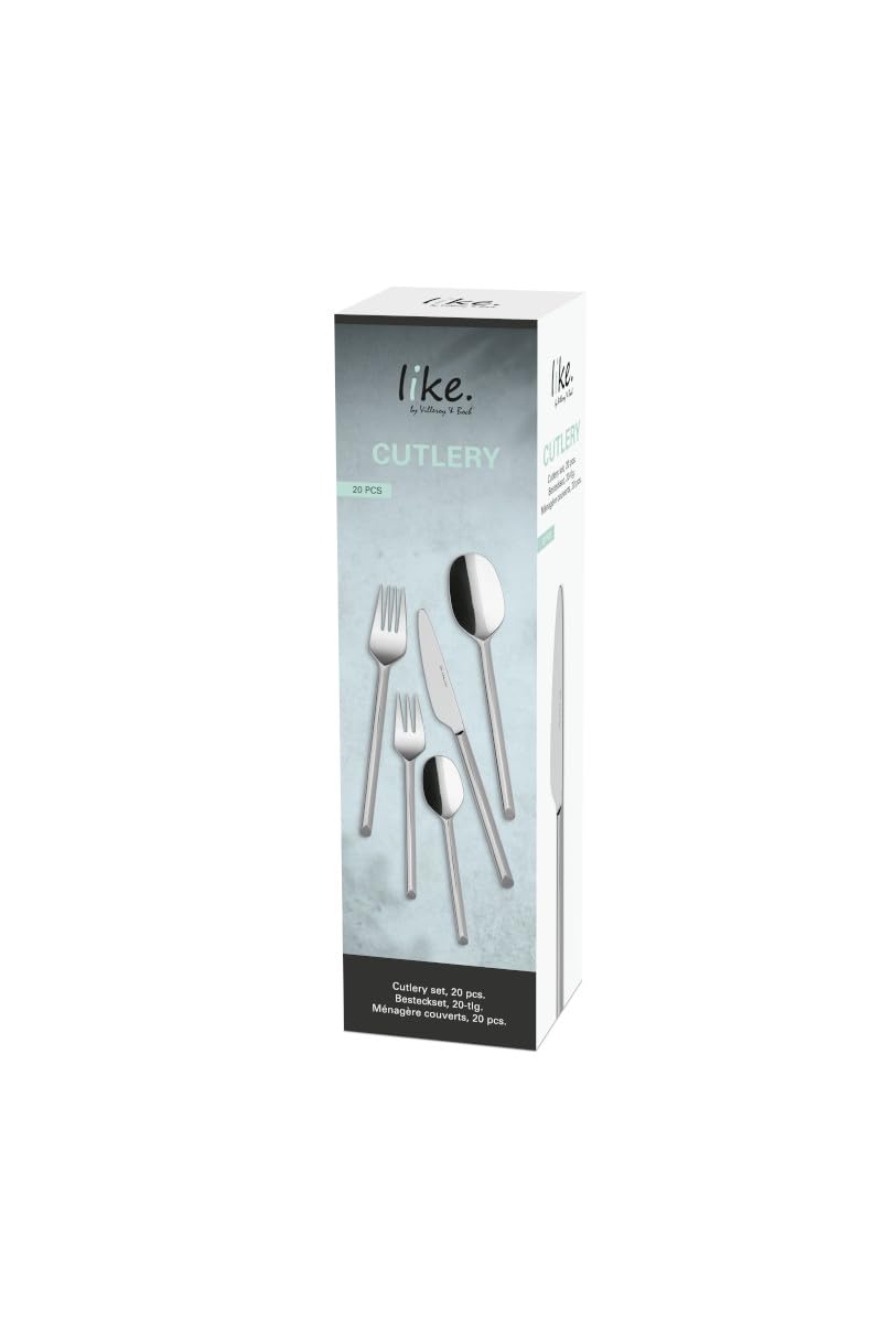 like. by Villeroy & Boch Perlemor Ménagère couverts 20pcs. 27x7,5x6,5cm