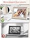 Frameo Digital Frame 10.1 Inch WiFi Digital Photo Frame with 32GB Storage, 1280x800 HD IPS Touch Screen Picture Frames with Frameo APP, Long Distance Realationship Gifts, Elderly Tech-Nordic White