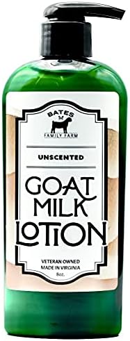 Bates Family Farm Goat Milk and Shea Butter Lotion 8 Oz (Unscented)