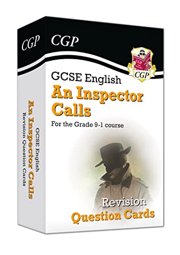 GCSE English - An Inspector Calls Revision Question Cards: superb for the 2023 and 2024 exams (CGP GCSE English Literature Cards)