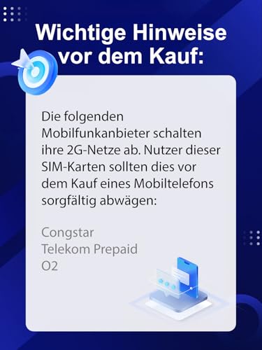 SweetLink F2PLUS Klapphandy ohne vertrag,Seniorenhandy ohne vertrag mit großen Tasten, 2,4'...