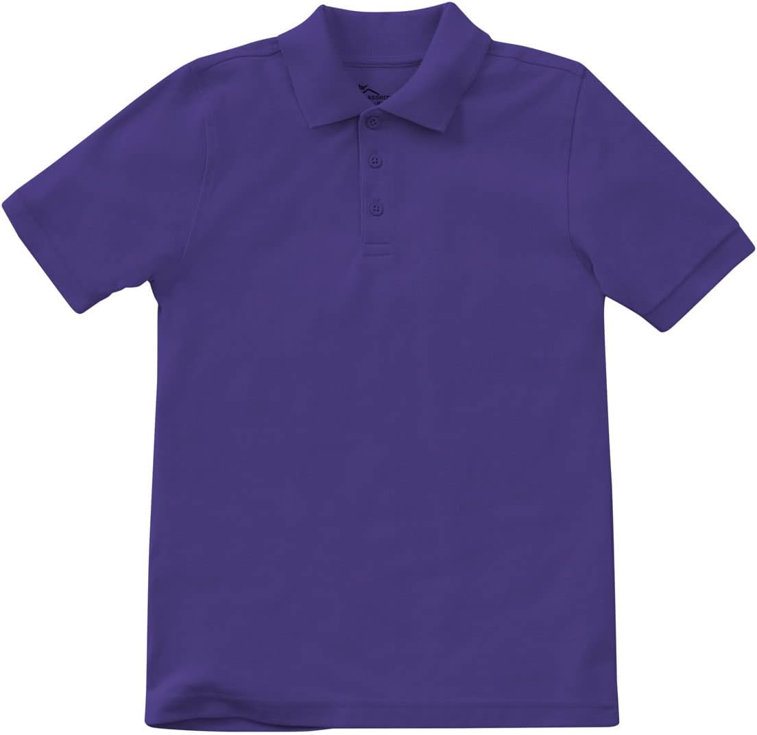 Classroom School Uniforms Adult Short Sleeve Pique Polo 58324