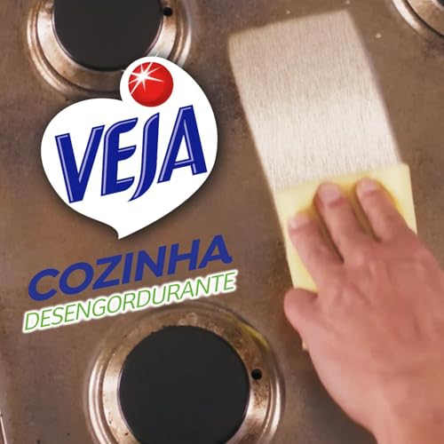 Veja Cozinha - Desengordurante Limão, Refil Econômico 400ml