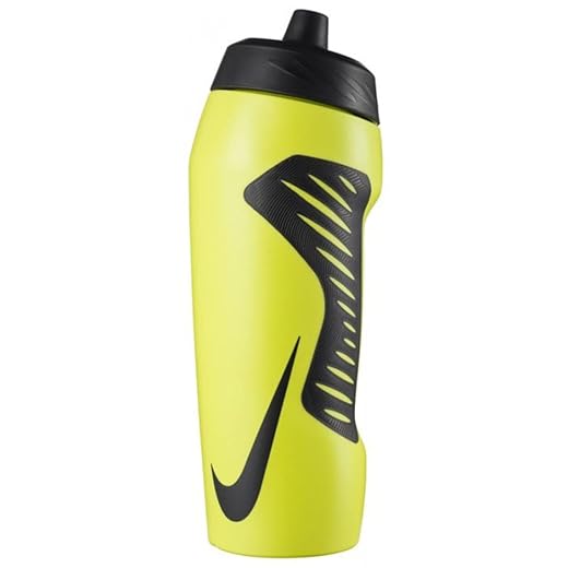 NIKE WATER BOTTLE HYPERFUEL 24oz-LEMON/BLACK