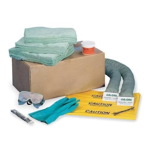 Image of Oil-Dri Vehicle Spill Kit, 12 gal Volume Absorbed per Kit, Bag, White L90688-1 Each