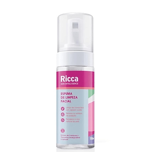 Ricca Espuma de Limpeza Facial Ricca Espuma de Limpeza Facial